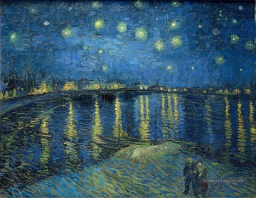 Vincent Van Gogh œuvres - La nuit étoilée 2 Vincent van Gogh